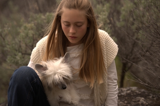 Abrie and Ivy ~  Legacy Powderpuffs at BoulderCrest Ranch