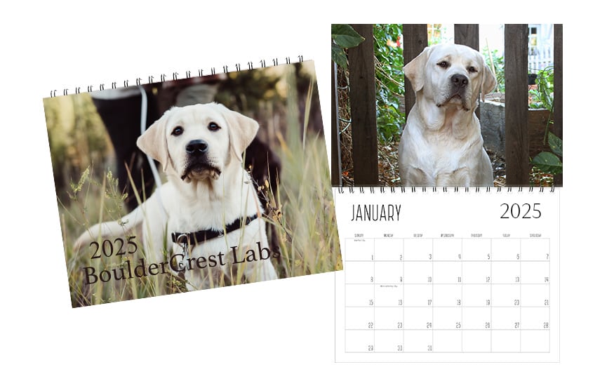 BoulderCrest Ranch Calendar 2025