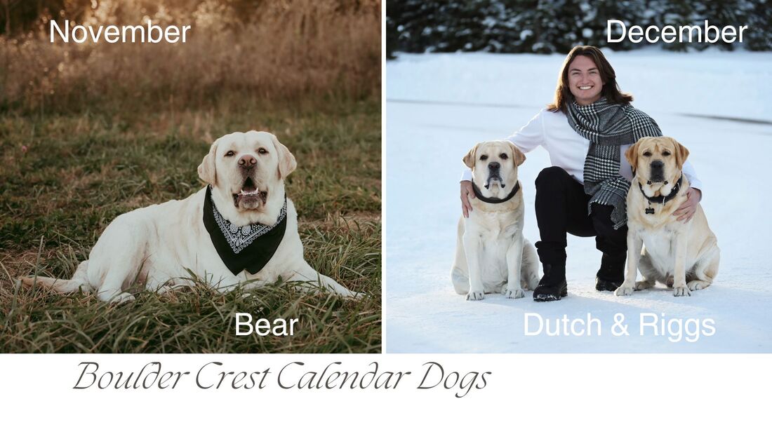 Calendar Boys Bear, Dutch and Riggs BoulderCrest Ranch